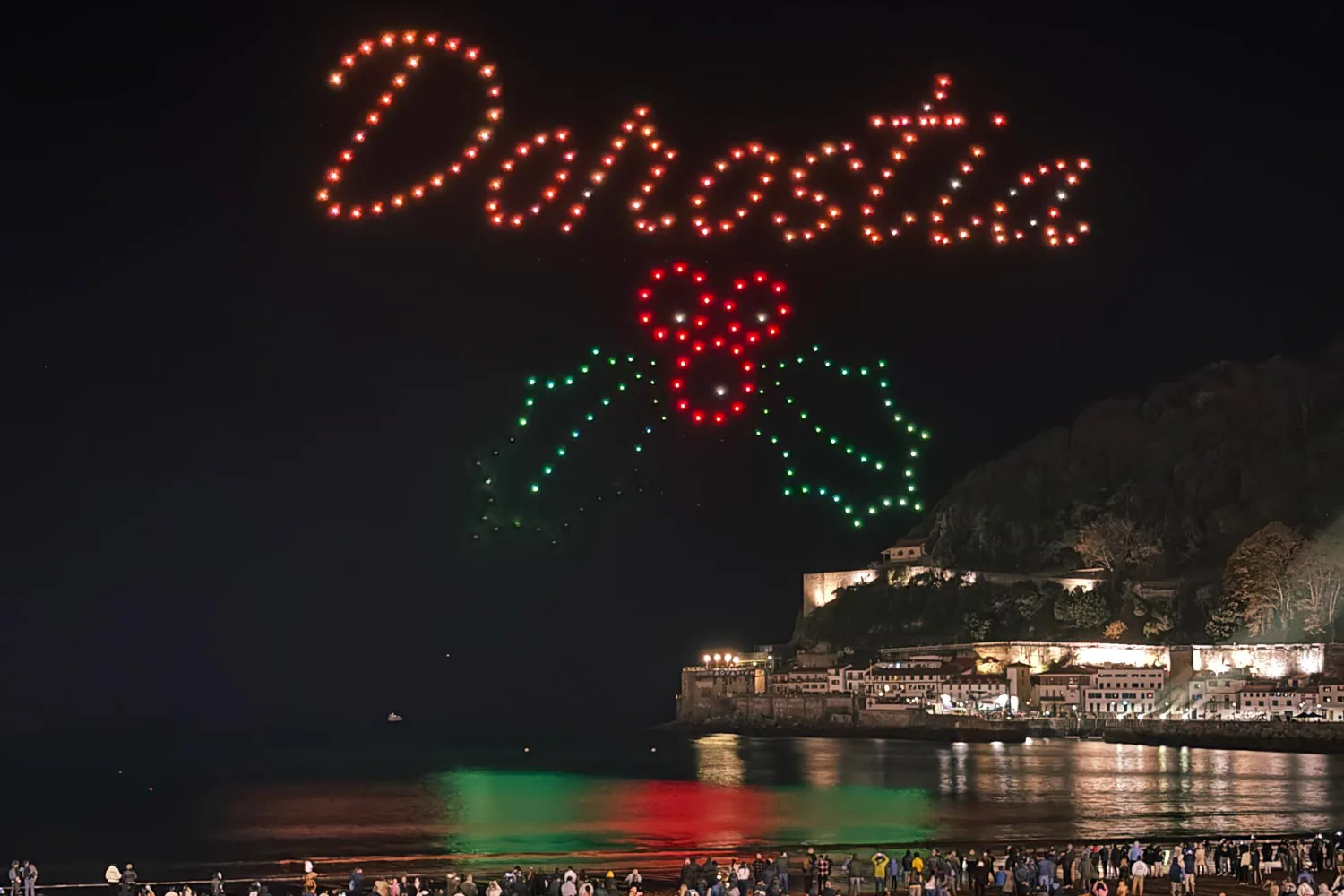 San Sebastián en Navidad